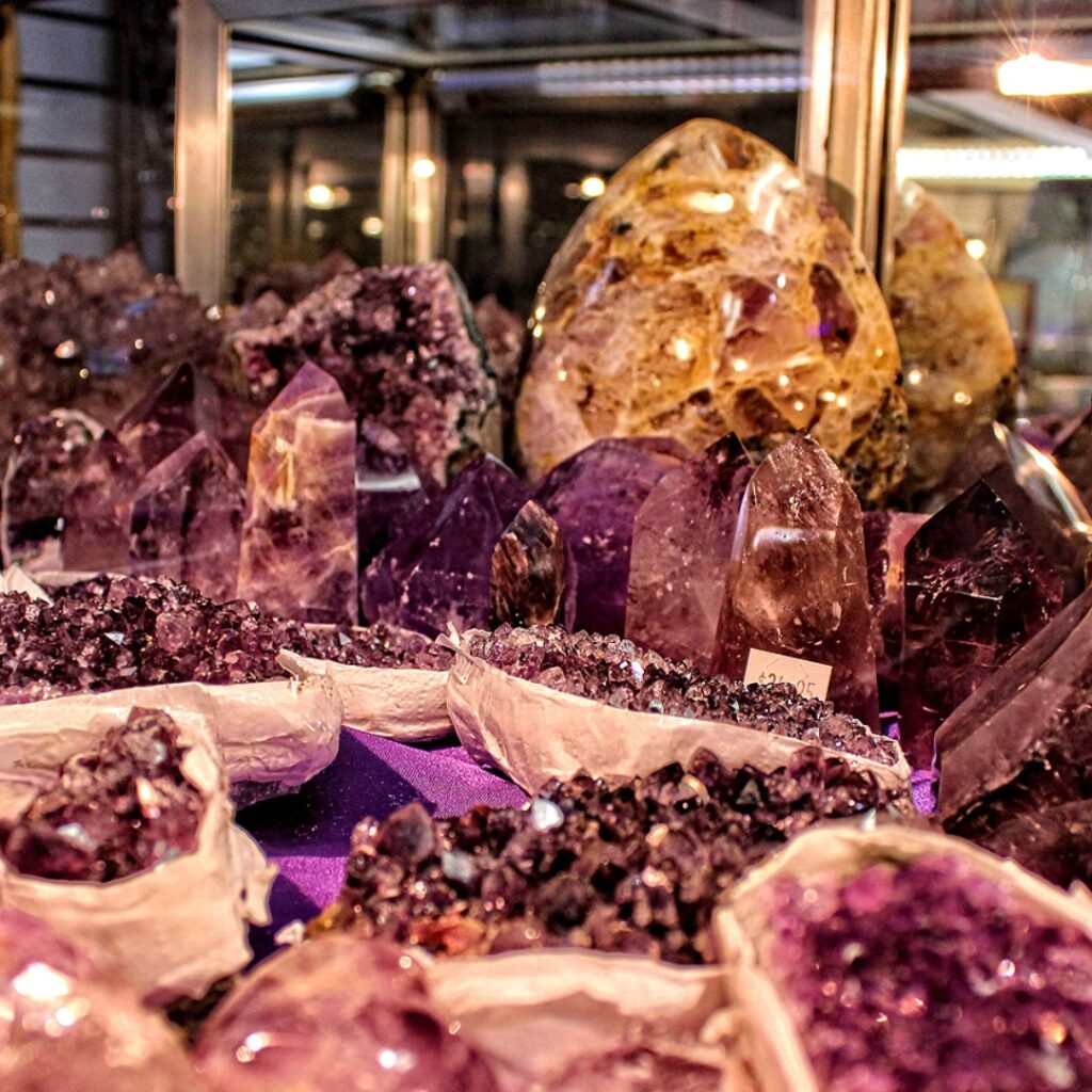 Amethyst assorted crystals