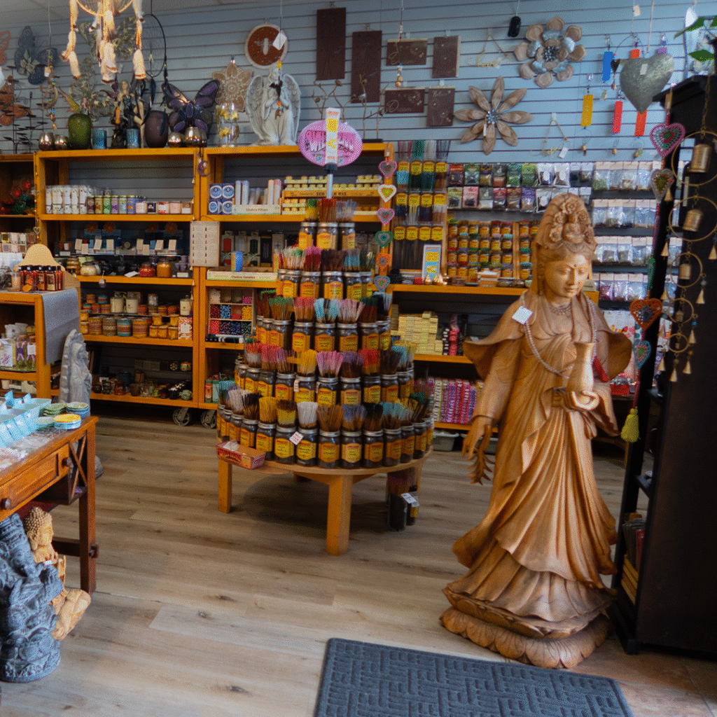 front of amethyst moon